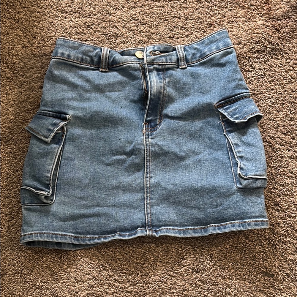 Urban Planet Blue Mini Pencil Skirt